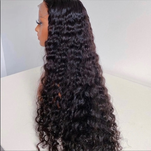 28 inch Luxurious deep wave human hair wig - Picture 4 of 6